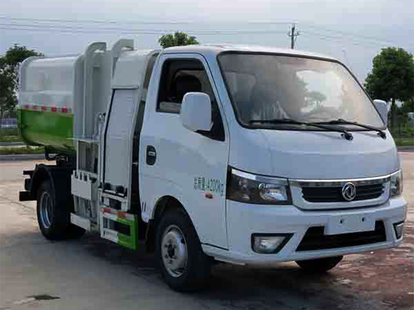 新能源純電動3.5方自裝卸式垃圾車